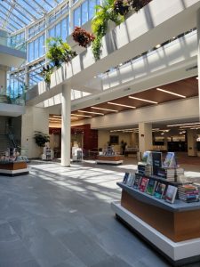 Toledo Library atrium