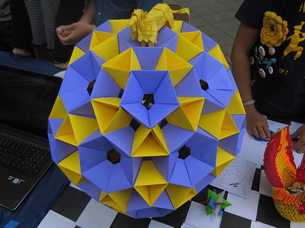 A polyhedra made out of 360 edges