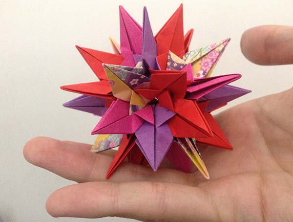 The Sparaxis, a spiky ball that fits in my hand