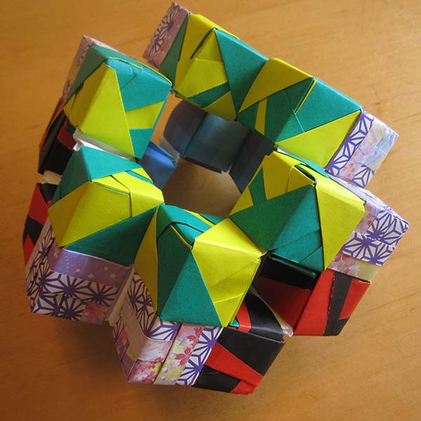 A model consisting of many little cubes attached together