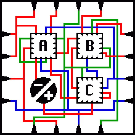 small fractal maze