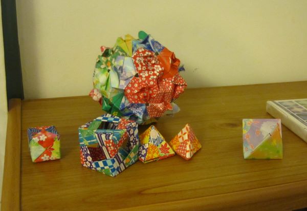 Early origami models