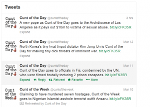 cuntoftheday
