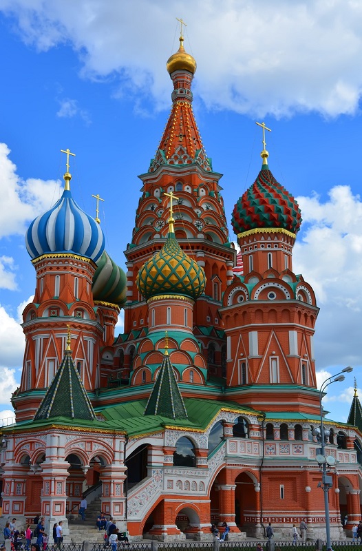 Saint Basil's Cathedral in Moscow's Red Square