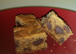 three spice cookies on a plate