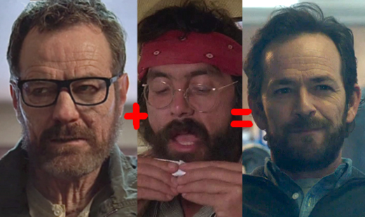 Bryan Cranston + Tommy Chong = Luke Perry