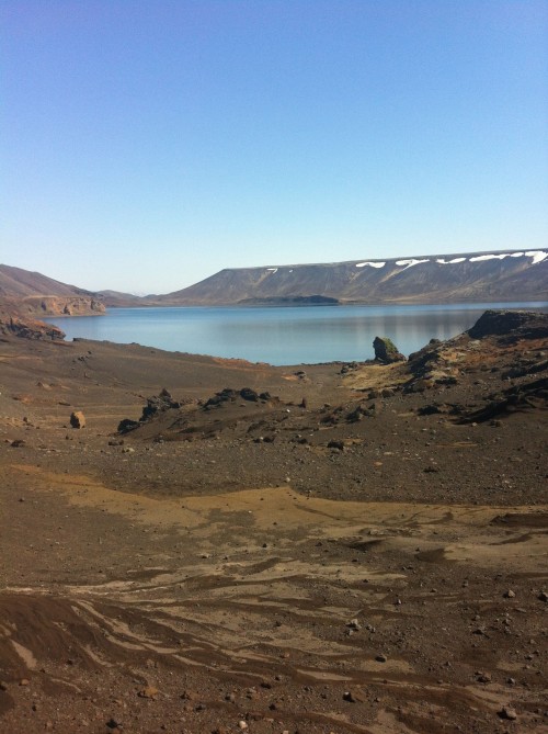 A placid lake