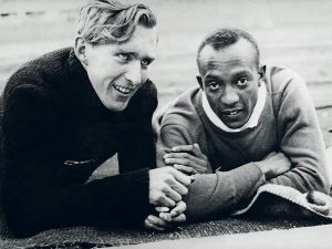 Jesse Owens and Luz Long. Image courtesy Reader's Digest.