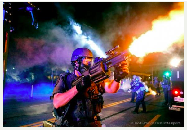 ferguson riot police