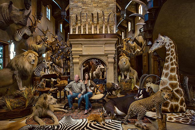 trophy room