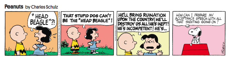 Peanuts trump