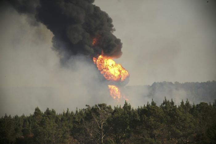 Alabama Pipeline Fire