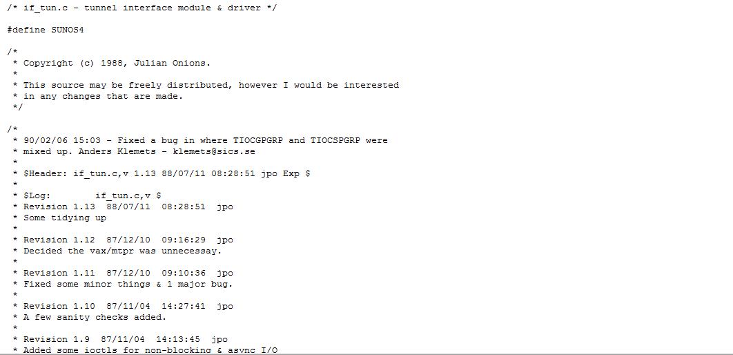 How we did VPN in 1991