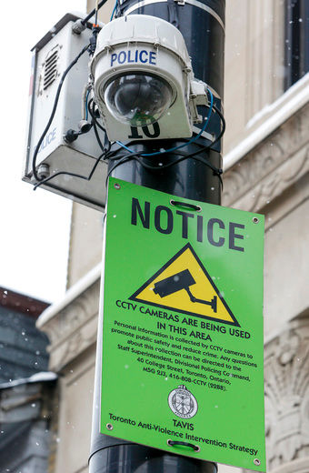 CCTV in Toronto [sun]