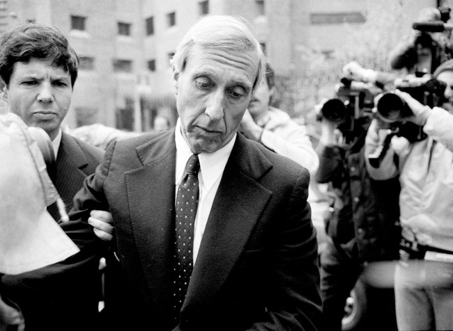 Ivan Boesky. $100 million fine, for making $200 million in insider trading. Net: $100 million.