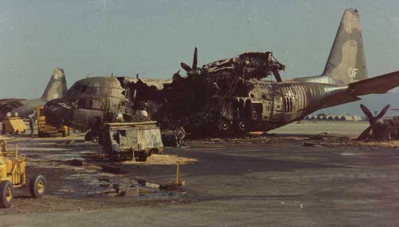 Destroyed logistics, Da Nang, 197? Your strength is my target