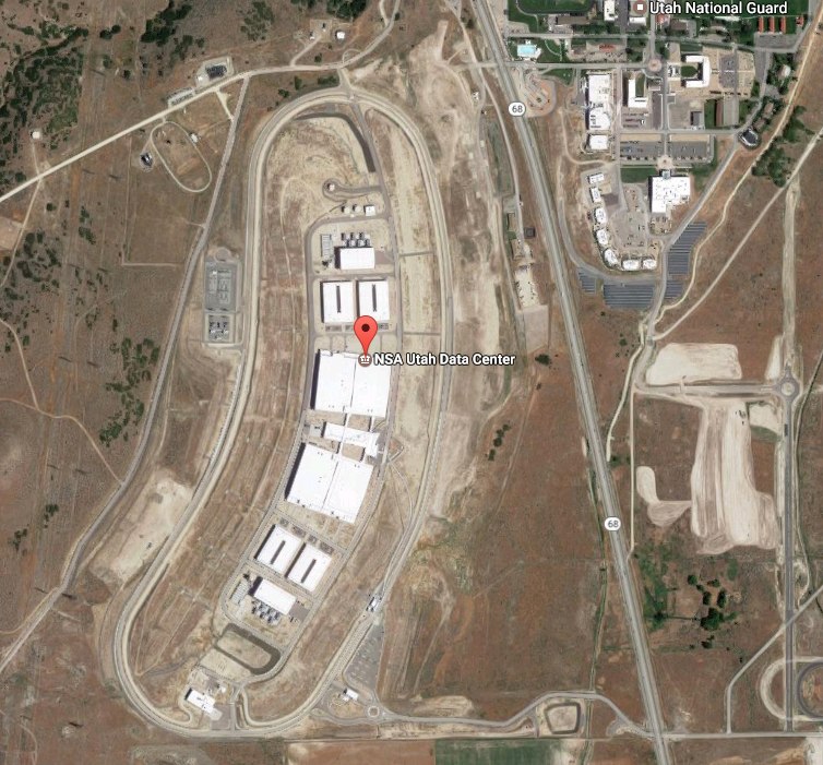 The NSA's data center in Utah. This is only one of many.