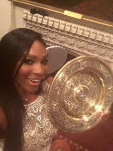 serena selfie